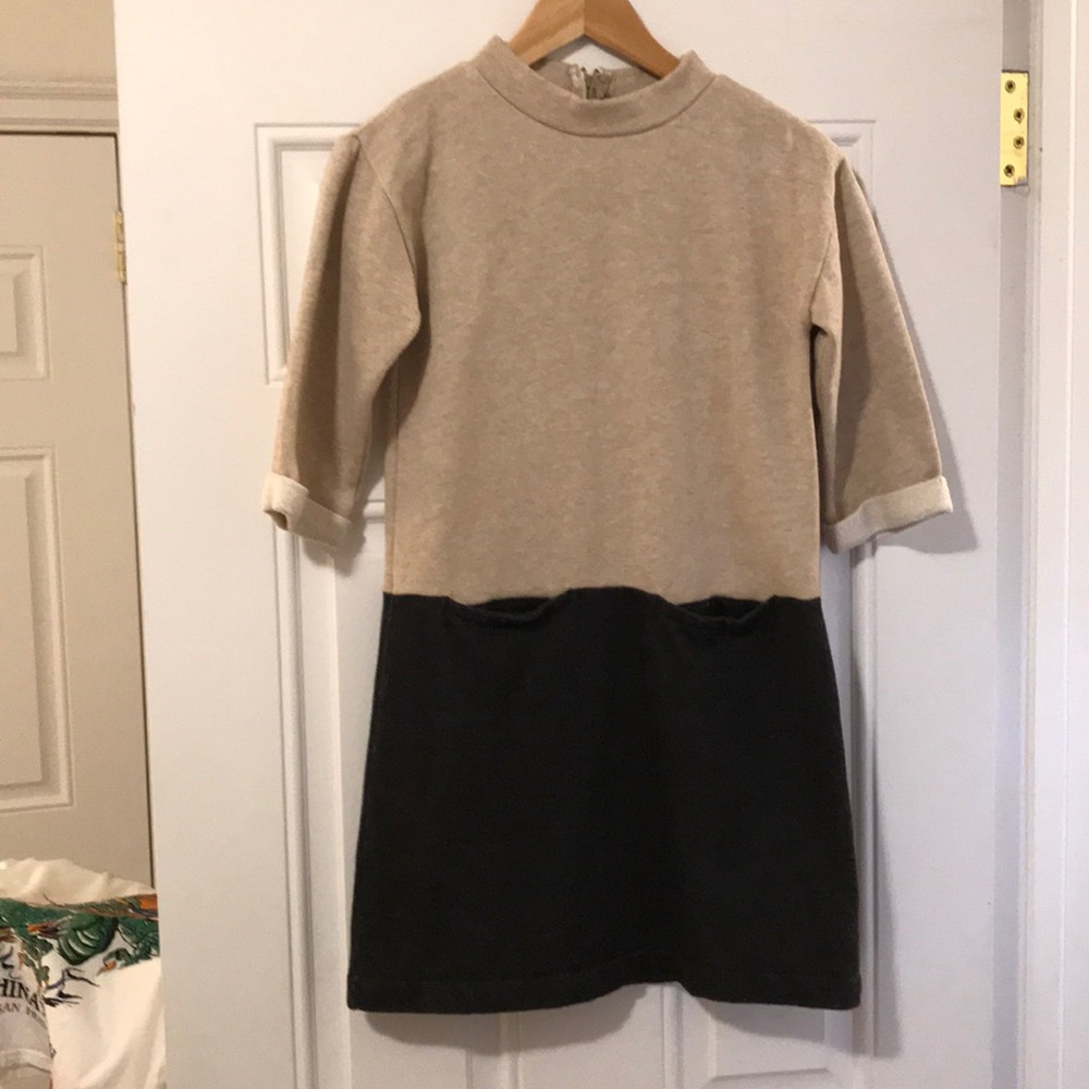 Adorable Crew Cuts sweatshirt material dress.